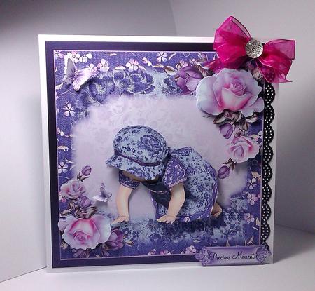 Learning to Crawl Card Front Mini Kit by Lynda Tully
