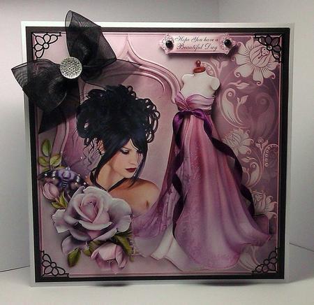 Pink Lady 8x8 Mini Kit by Lynda Tully