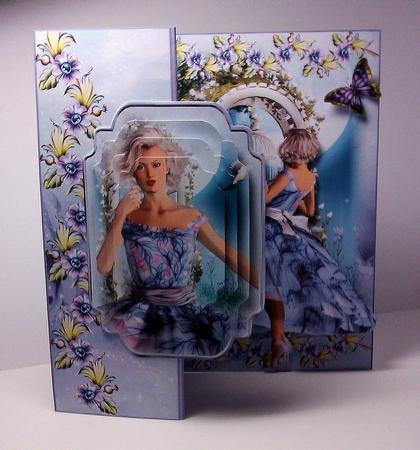 Beautiful No Holes Fold 1950's the Bird Cage by Lynda Tully