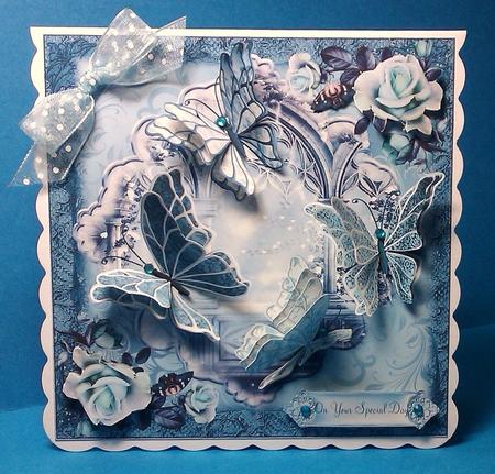 The Butterfly Ball Card Front Mini Kit by Lynda Tully