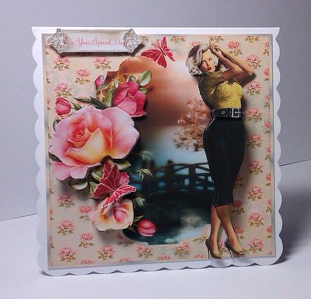 Marilyn Style Capri's and Roses Mini Kit by Lynda Tully