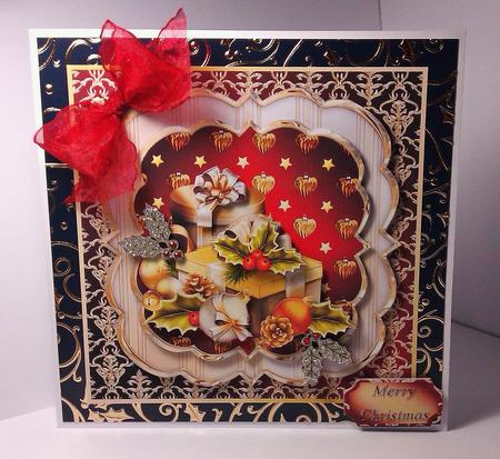 Special Christmas Triple Layer Card Front Mini Kit by Lynda Tully