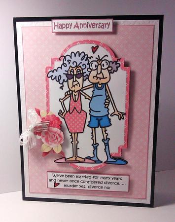 Stella and Gus Married for Many Years Quick Card by Lynda Tully
