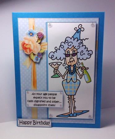 Stella Dissappoints People Quick Card by Lynda Tully