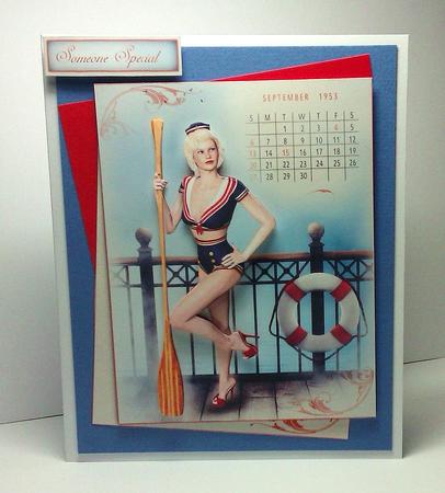 1950 Calendar Girl Mini Kit by Lynda Tully