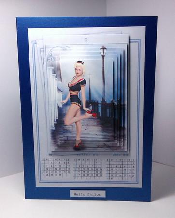 1950's Calendar Girl Mini Kit by Lynda Tully