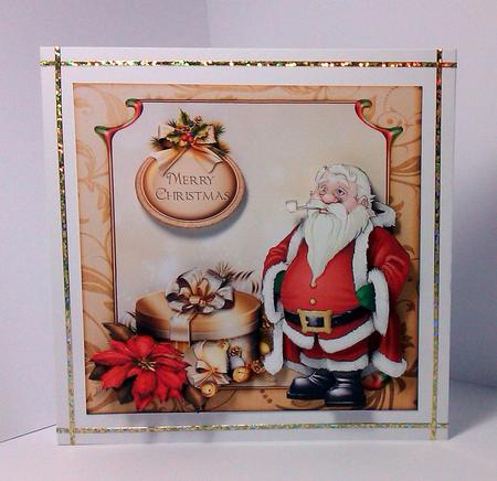 Luxury Father Christmas Mini Kit by Lynda Tully
