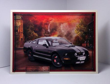 Black Mustang by Lynda Tully