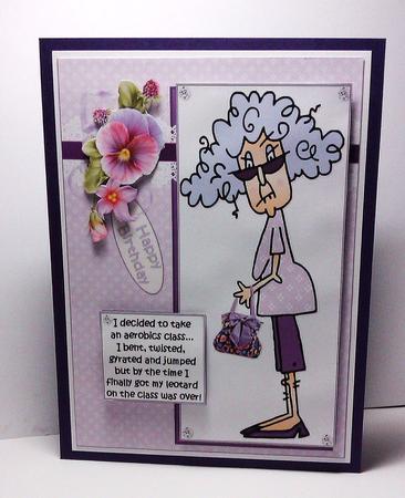 Stella and Her Aerobics Class Quick Card by Lynda Tully