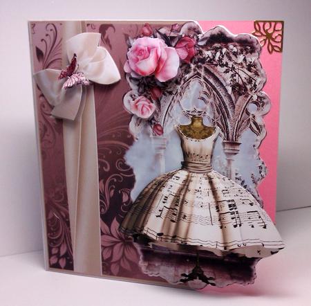 Shaped Over the Edge the Music Dress by Lynda Tully