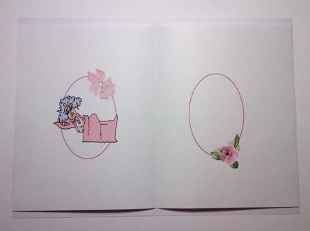 Stella Rolls Out of Bed Easy Quick Card Insert by Lynda Tully