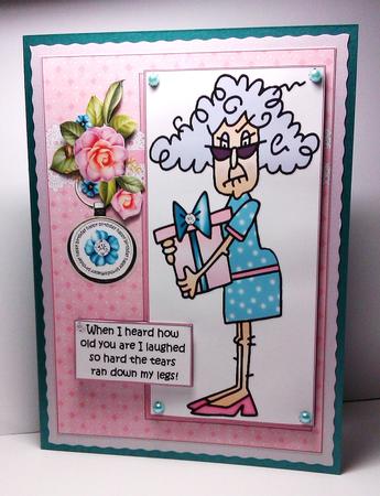 Stella Laughs at Your Age Quick Card by Lynda Tully