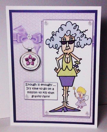 Stella and the Gravity Fairy Quick Card by Lynda Tully