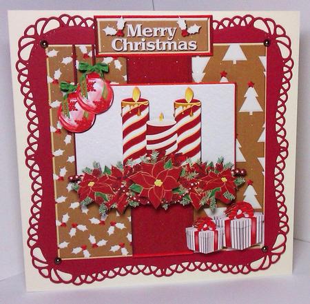 Festive Glow - Two Page Mini-kit by Lynda Tully