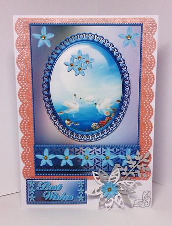 Reflections in Blue Waters by Lynda Tully