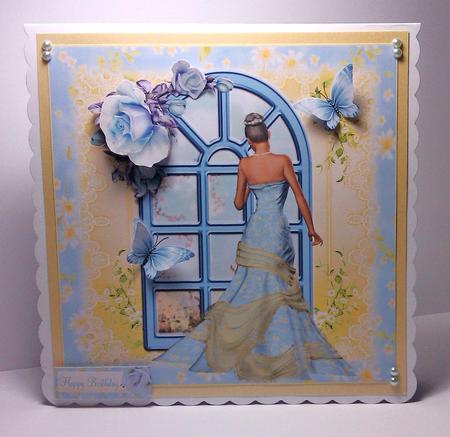 Daisy and Roses Topper by Lynda Tully
