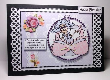Stella Perks of Getting Older Quick Card by Lynda Tully