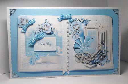 Beautiful Baby Book Style Topper by Lynda Tully