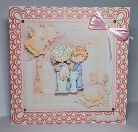 Christening Moments 7x7 Mini Kit & Decoupage by Lynda Tully