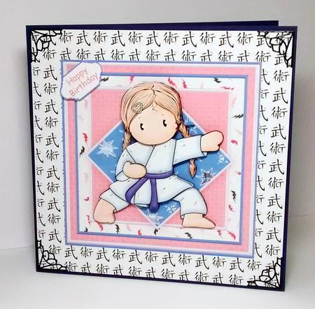 Chinese Symbol for Martial Art Backing Paper by Lynda Tully