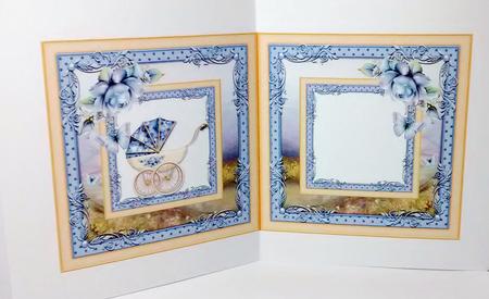 Baby Blue Heather Fields Insert by Lynda Tully