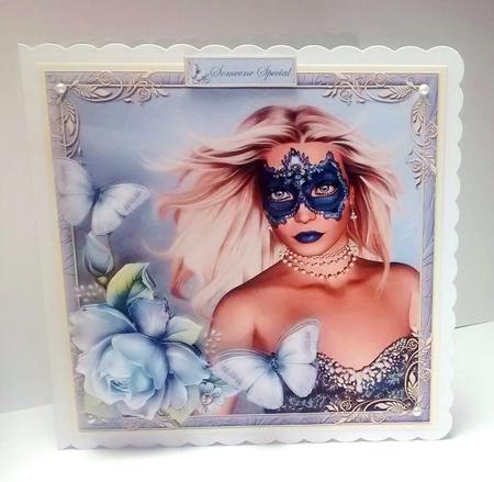 Rose Masquerade by Lynda Tully