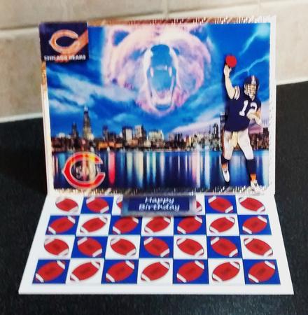 American Footballs 1 (background) by Lynda Tully