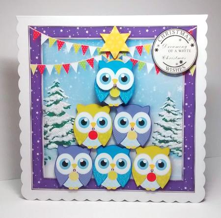 A Christmas Tree of Owls by Lynda Tully