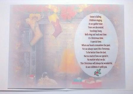 Christmas Verse Insert 2 by Lynda Tully