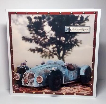 Bygone Race Car by Lynda Tully