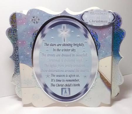 Three Nativity Verse Toppers by Lynda Tully