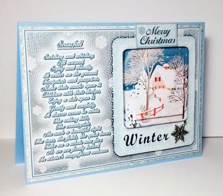 Winter Snowfall by Lynda Tully