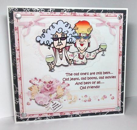 8x8 Stella and Edna Old Friends Mini Kit by Lynda Tully