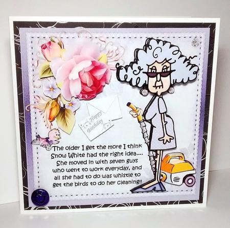 8x8 Stella and Snow White Mini Kit by Lynda Tully