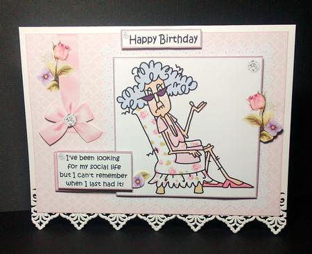 Stella Lost Her Social Life Quick Card by Lynda Tully
