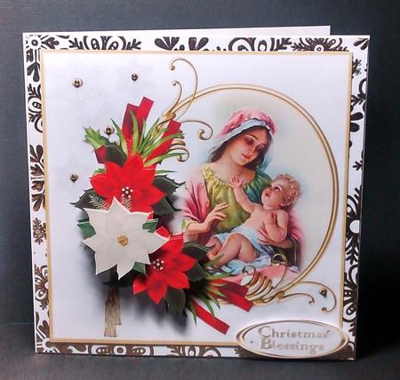 8x8 Classic Christmas with Nativity by Lynda Tully