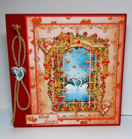 Golden Hearts Thee Page Mini-kit by Lynda Tully