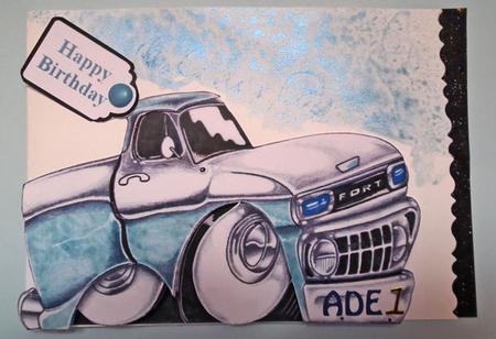 A Man & His Old Truck 2 by Lynda Jones