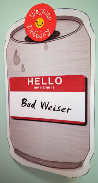 Hello My Name Is -  Can Card 1 by Lynda Jones