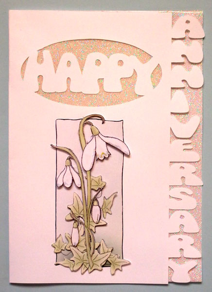 Happy Anniversary Card by Lynda Jones