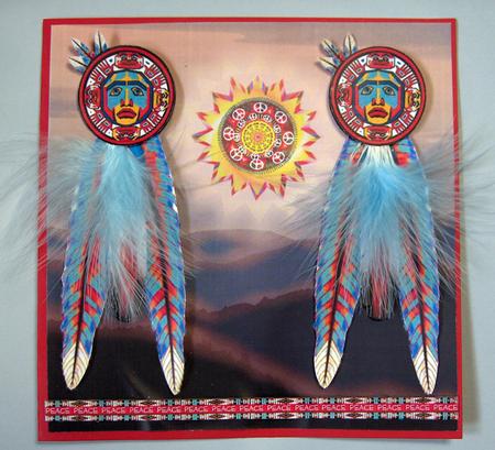 Indian Feathers by Lynda Jones