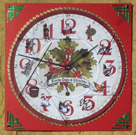 12 Days of Christmas Circle Camera Eye by Lynda Jones