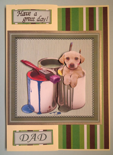 Paint Pup by Lynda Jones