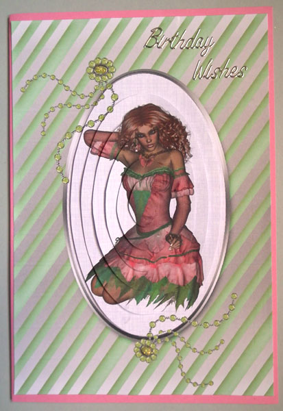 Silver & Gemstone Flourish Embellishments by Lynda Jones