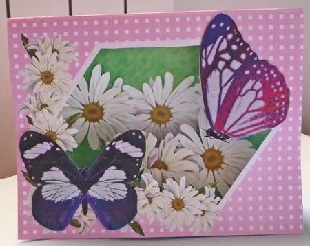 Daisy Chain - 3D Tent Card Kit by Lynda Jones