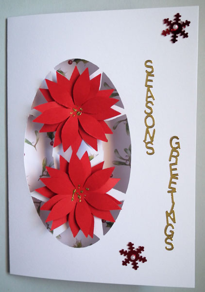 Poinsettias For Christmas by Lynda Jones