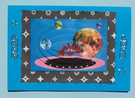 Lost in Space Birthday Pyramid by Lynda Jones