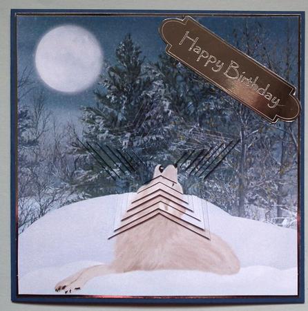 Square Card - Star Pyramage Template Kit by Lynda Jones