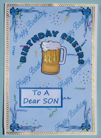 Birthday Beer by Lynda Jones