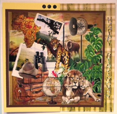 Out of Africa Pyramid by Lynda Jones